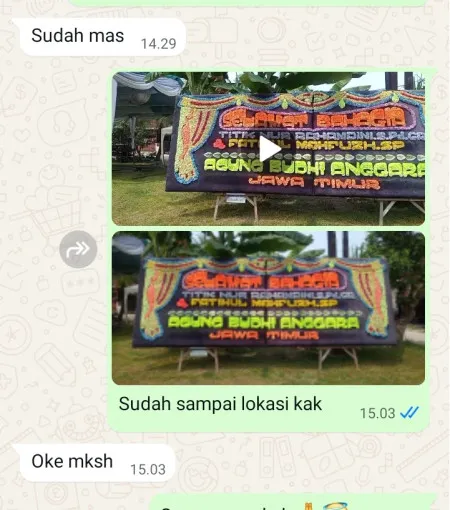 Pengiriman Papan Bunga Kawasan Industri Jababeka