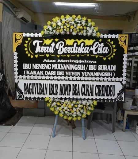 Papan Bunga Duka Kawasan Industri Jababeka