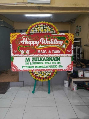 Papan Bunga di Kawasan Industri Jababeka