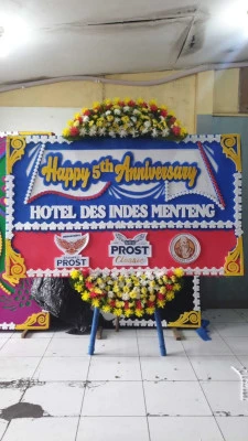 Papan Bunga di Kawasan Industri Jababeka