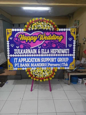 Papan Bunga di Kawasan Industri Jababeka
